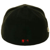 Exclusive New Era 59Fifty New York Yankees 1996 World Series w/ Red Undervisor Hat - Black