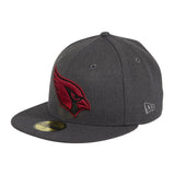 Exclusive New Era 59Fifty Arizona Cardinals Fitted Hat - Graphite, Cardinal, Black