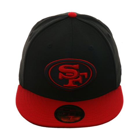 New Era 59Fifty Black Dome San Francisco 49ers 40th Anniversary Patch – Hat  Club