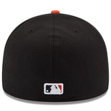 New Era 59Fifty Authentic Collection Baltimore Orioles On-Field Road Hat - Black, Orange