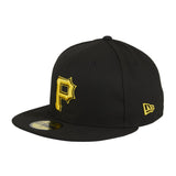 Authentic Collection New Era 59Fifty Pittsburgh Pirates Alternate 2 Hat - Black