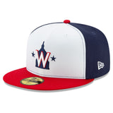 New Era Authentic Collection Washington Nationals Alternate 2 Hat - White, Navy, Red