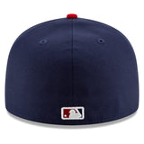 New Era Authentic Collection Washington Nationals Alternate 2 Hat - White, Navy, Red