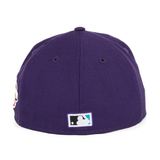 New Era 59Fifty Arizona Diamondbacks 2001 World Series Patch Hat - Purple