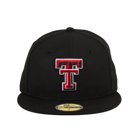 New Era 59Fifty Texas Tech OTC Hat - Black