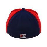 Exclusive New Era 59Fifty Jacksonville Expos Pinwheel Hat - White, Red, Royal