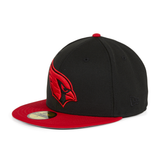 Exclusive New Era 59Fifty Arizona Cardinals Hat - 2T Black, Red