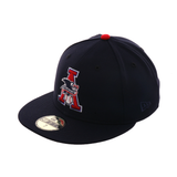 Exclusive New Era 59Fifty AL League Umpire Eagle Hat - Navy