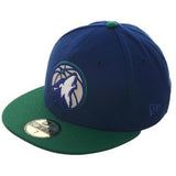 Minnesota Timberwolves Alternate Exclusive New Era 59Fifty - 2T Royal, Kelly Green