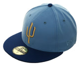 Exclusive New Era 59Fifty Surprise Saguaros Hat - 2T Light Blue, Royal, Metallic Gold