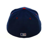 Exclusive New Era 59Fifty Atlanta Braves BP Logo Hat - Royal, Red, White