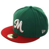 Exclusive New Era Mexico Caribbean Series Hat - 2T Kelly Green, Red