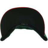 Exclusive New Era Mexico Caribbean Series Hat - 2T Kelly Green, Red