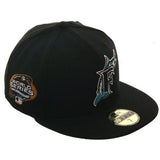 New Era 59Fifty Florida Marlins 2003 World Series Patch Hat - Black