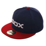 Exclusive New Era Chicago White Sox 1982 Hat - 2T Light Navy, Red