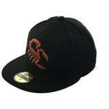 Exclusive New Era 59Fifty Scottsdale Scorpions Hat - Black, Metallic Copper