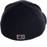 Exclusive New Era 59Fifty Kinston Indians BP Hat  -  Navy