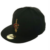 Exclusive New Era 59Fifty Cleveland Cavaliers Alternate Hat - Black