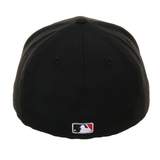 Exclusive New Era 59Fifty Pittsburgh Pirates Home w/ Gray Undervisor Fitted Hat - Black