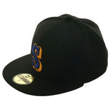 Exclusive New Era 59Fifty Seattle Mariners 1987 Hat - Black