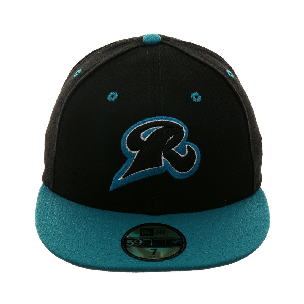 Exclusive New Era 59Fifty New Haven Ravens 1997 Hat - 2T Black, Teal