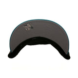 Exclusive New Era 59Fifty New Haven Ravens 1997 Hat - 2T Black, Teal