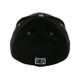 Exclusive New Era 59Fifty New Haven Ravens 1997 Hat - 2T Black, Teal