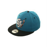 Exclusive New Era 59Fifty San Jose Barracuda Hat - 2T Teal, Black