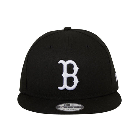 New Era 9Fifty Boston Redsox Snapback Hat - Black, White