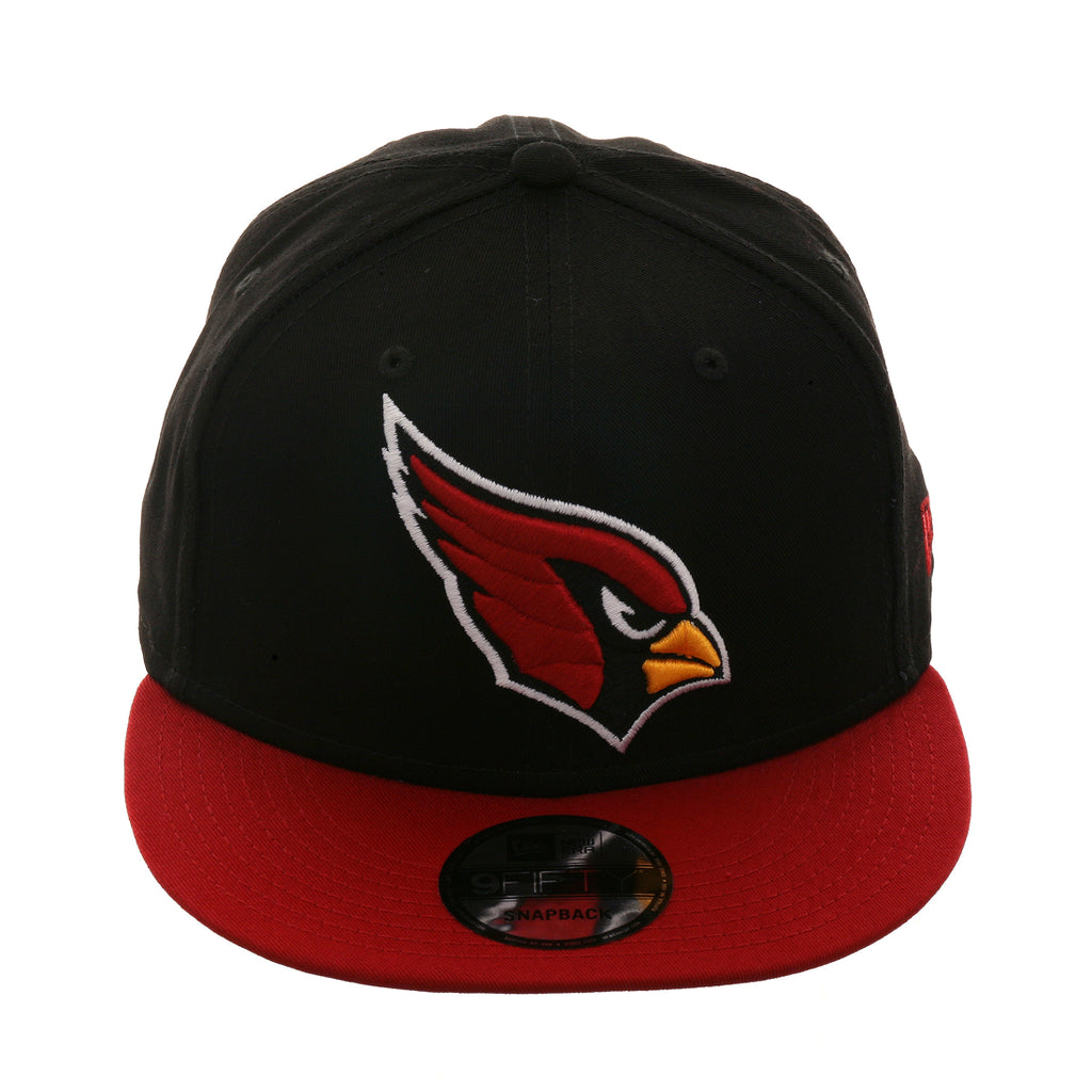 New Era 9fifty Arizona Cardinals Snapback Hat - 2T Black, Red – demo-hatclub