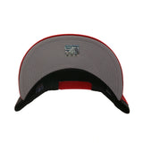 New Era 9fifty Arizona Cardinals Snapback Hat - 2T Black, Red