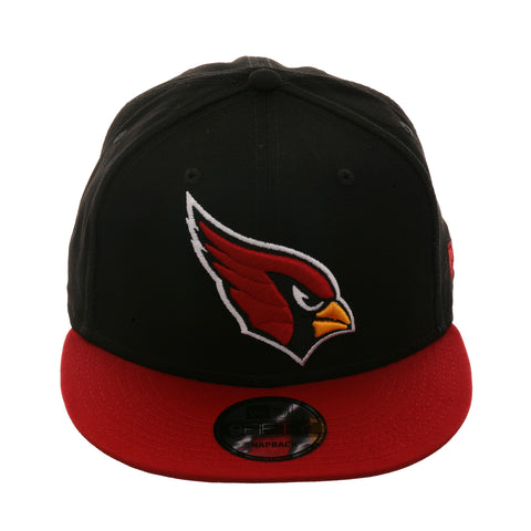 New Era 9fifty Arizona Cardinals Snapback Hat - 2T Black, Red