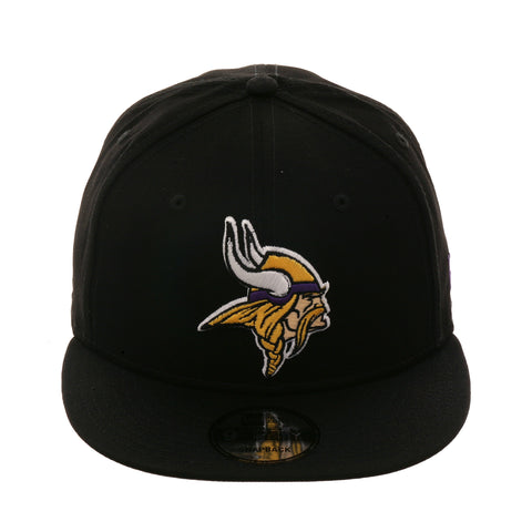 New Era 9fifty Minnesota Vikings Snapback Hat - Black