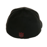 Exclusive New Era 59Fifty Arizona Cardinals Hat - Black, Graphite Grey, Red