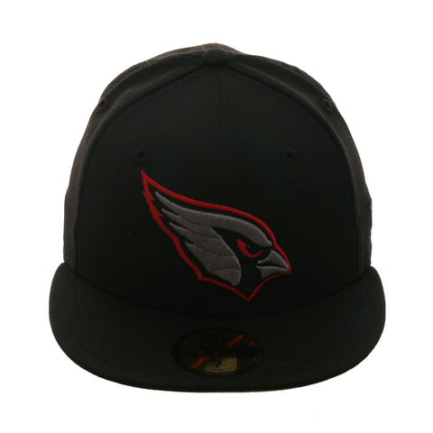 Exclusive New Era 59Fifty Arizona Cardinals Hat - Black, Graphite Grey, Red