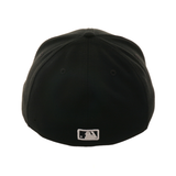 Exclusive New Era Authentic Collection MLB Umpire Hat - Black, White