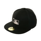 Exclusive New Era Authentic Collection MLB Umpire Hat - Black, White