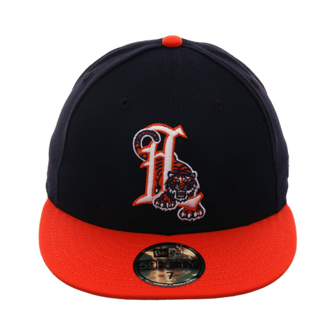 Exclusive New Era 59Fifty Lakeland Tigers 1994 Hat - 2T Navy, Orange