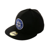 Exclusive New Era 59Fifty Seattle Mariners Patch Hat - Black, Royal