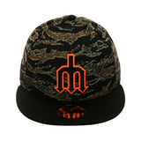 Exclusive New Era 59Fifty Seattle Mariners BP Hat - 2T Tiger Camo, Black