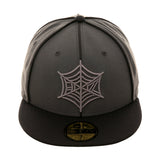 New Era 59Fifty Dionic Arachnidz Word Mark Hat - 2T Storm Gray, Graphite