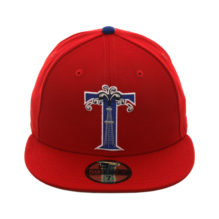 Exclusive New Era 59Fifty Tulsa Drillers 1994 Hat - Red