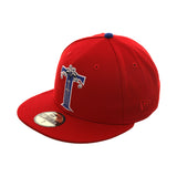 Exclusive New Era 59Fifty Tulsa Drillers 1994 Hat - Red