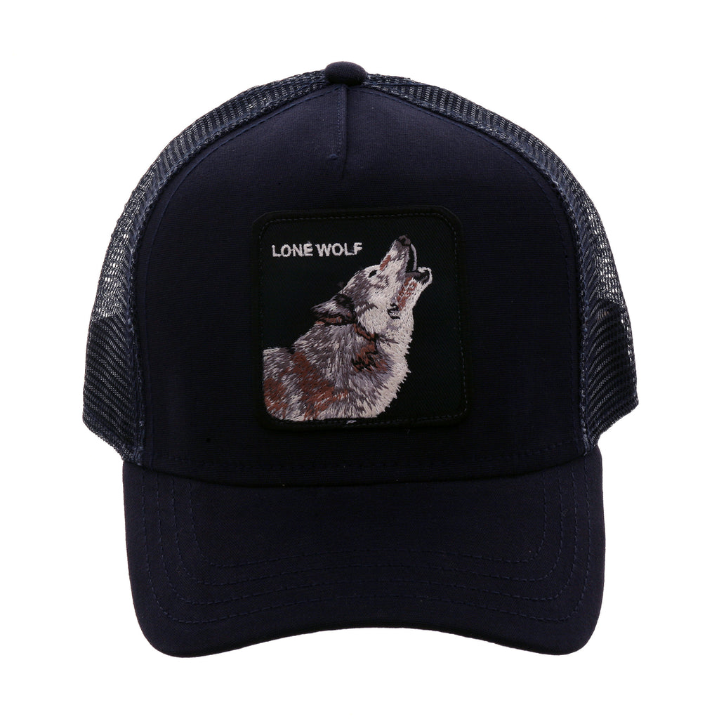 Goorin Bros Wolf Adjustable Trucker Hat - Navy