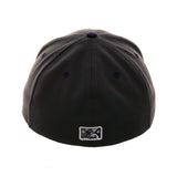 Exclusive New Era 59Fifty New Hampshire Mountain Men Hat -  2Tone Graphite, Light Navy