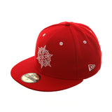 Dionic Brand New Era 59Fifty Snow Flake Hat - Red