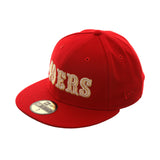 Exclusive New Era 59Fifty 49ers 72 Logo Hat - Red