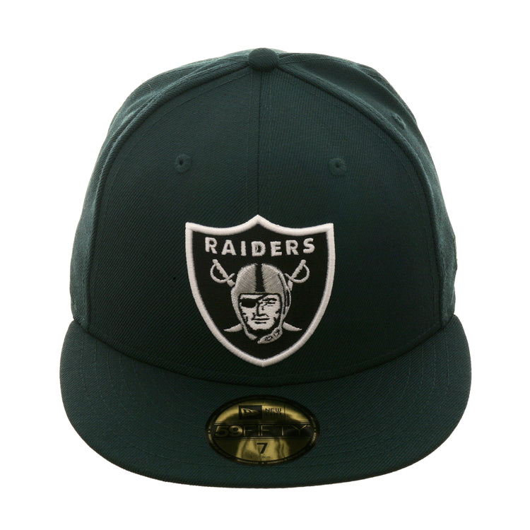 Exclusive New Era 59Fifty Oakland Raiders Hat - Green