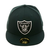 Exclusive New Era 59Fifty Oakland Raiders Hat - Green