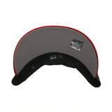 Exclusive New Era 59Fifty Cap City Bombers Alternate Hat - 2T Black, Red